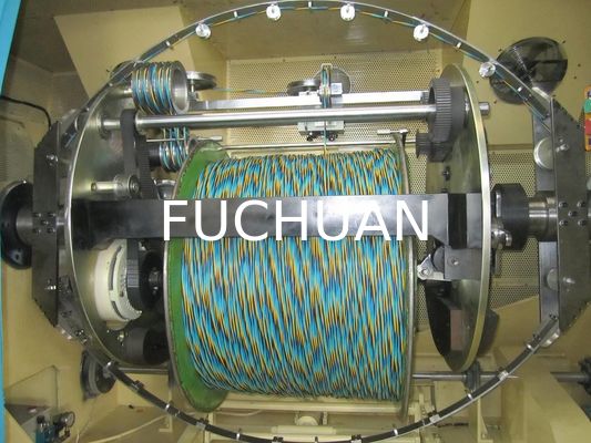 Máy bện dây đồng trần xoắn đôi điều khiển máy tính