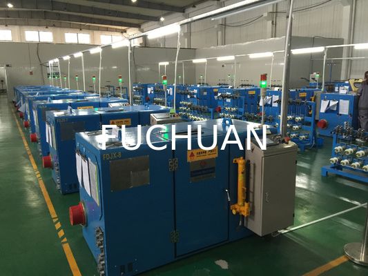 Máy xoắn dây đóng hộp Thiết bị xoắn Máy bện dây đồng tự động