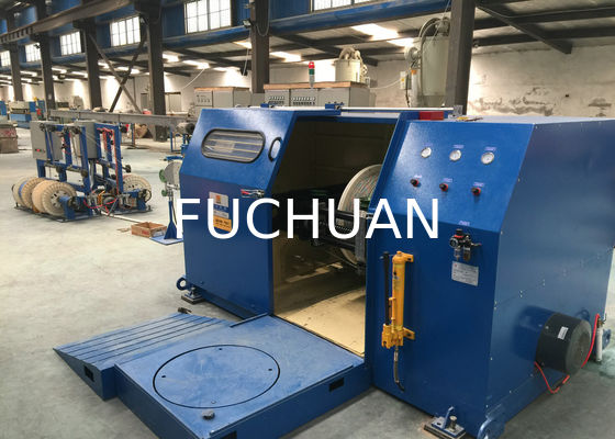 Fuchuan đồng wire Frame Máy xoắn đơn Cáp đặt 500Rpm Tốc độ tối đa