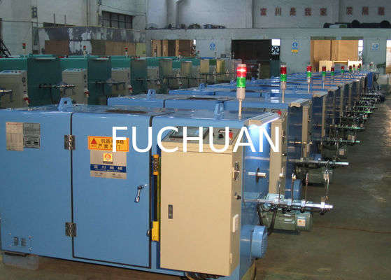 Máy xoắn dây đồng xoắn gấp đôi Băng điện từ phanh