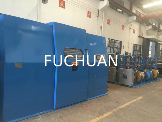 Máy bện dây đồng tráng men năng suất cao 30Kw vận hành màn hình cảm ứng