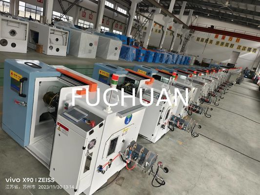 Máy bện dây tiên tiến Tốc độ 1800-3000m/phút Công suất tiêu thụ 11KW