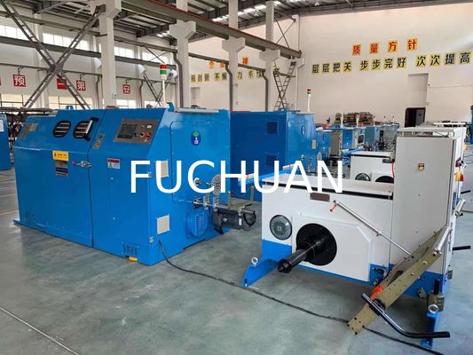 Máy bó dây đồng tốc độ nhanh 4500kg Sản xuất dây có đường kính 0,2-1,04mm
