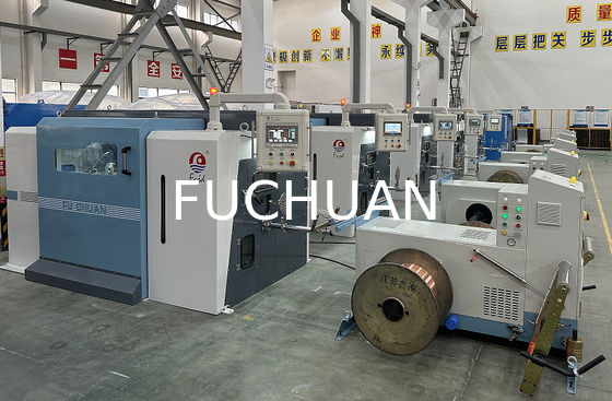 Máy bó dây xoắn đôi Dây đồng trần kết hợp các bước thay đổi điện tử