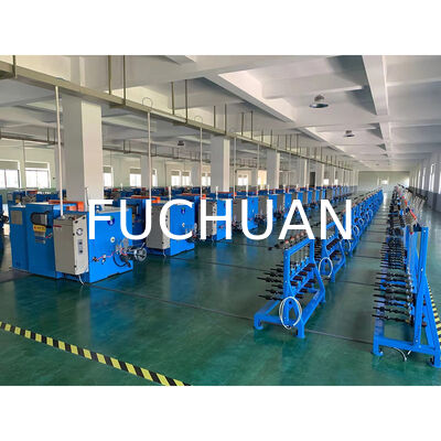 Máy tước bện Fuchuan 0.05-0.32mm Máy bện dây đồng tùy chỉnh Máy xoắn bện