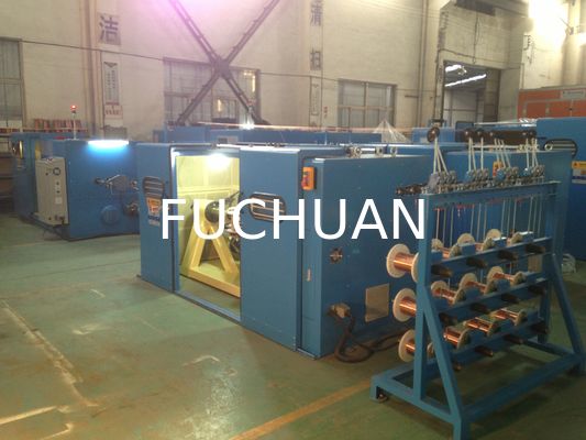 Máy bện dây đồng xoắn FUCHUAN 4000 Màn hình cảm ứng 19 chiếc