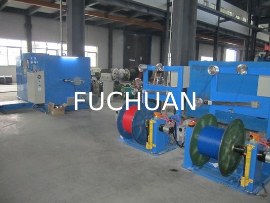 Máy bện dây đồng trần xoắn đôi điều khiển máy tính