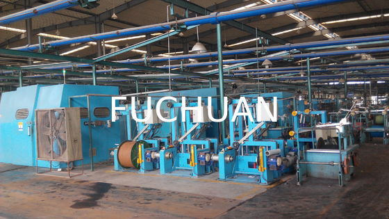 400 ống bạc Jacketed đồng dây bunching máy xoắn 30Kw tiếng ồn thấp