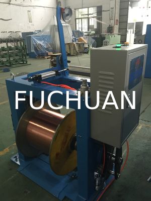 Máy gấp đôi dây xoắn đôi Thiết bị dây đồng hoạt động