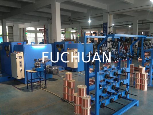 Kiểm soát căng thẳng Thiết bị máy bó dây đồng trần xoắn đôi