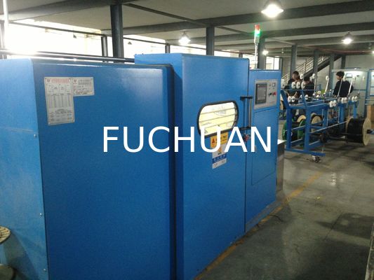 Sky Blue Double Twist Copper Wire Bunching Machine Thiết bị 630mm đường kính
