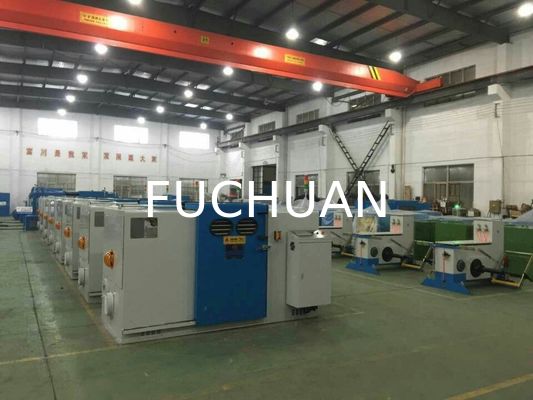 Máy xe sợi đồng nhiều suốt với chức năng cấp dây chủ động