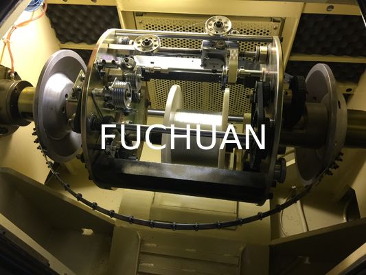 Máy bện dây dẫn 3.7kw, dây đồng mạ thiếc, máy xoắn dây đồng, diện tích bước ren 0.8mm - 10.8mm