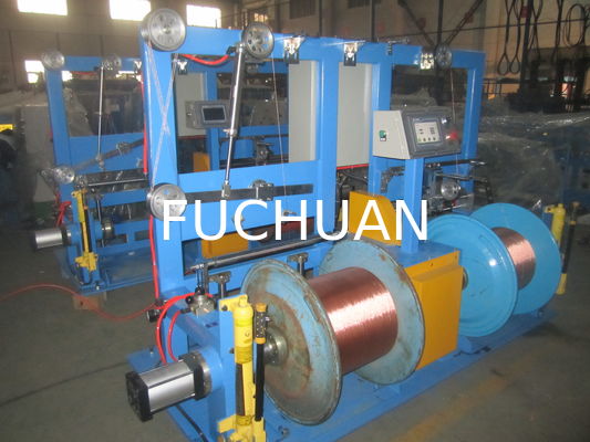 630mm Máy ghép dây hai trục loại hoạt động Thiết bị định hướng tay phải