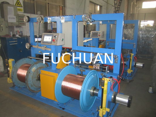 630mm Máy ghép dây hai trục loại hoạt động Thiết bị định hướng tay phải