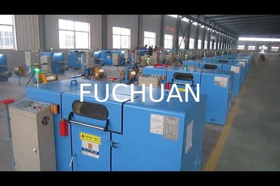 Máy bện dây đồng tự động đường kính đơn 0.08mm - 0.45mm Thiết bị xoắn