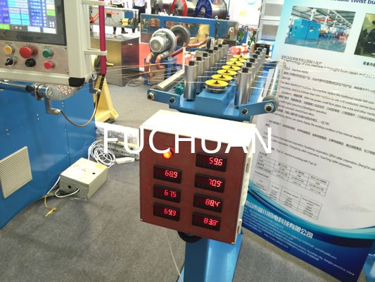 Máy xoắn dây lõi đôi Máy bó dây đồng Thiết bị tự động