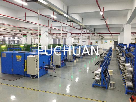 Fuchuan High Speed Double Twist Buncher Wire Bunching Machine Bare Copper Tinned Wires