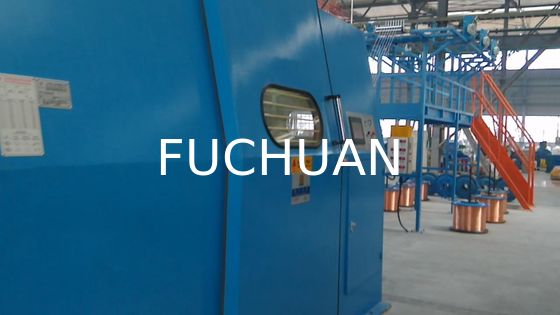Máy bọc dây đồng nhôm Buncher Thiết bị xoắn tự động