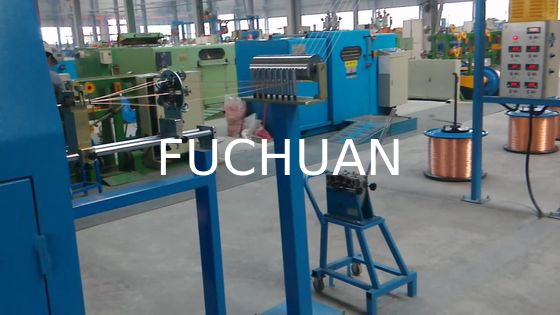 Máy bọc dây đồng nhôm Buncher Thiết bị xoắn tự động