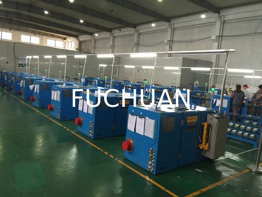 Máy xoắn dây 7,5Kw FUCHUAN 2,5Kgf Thiết bị bó dây Sky Blue