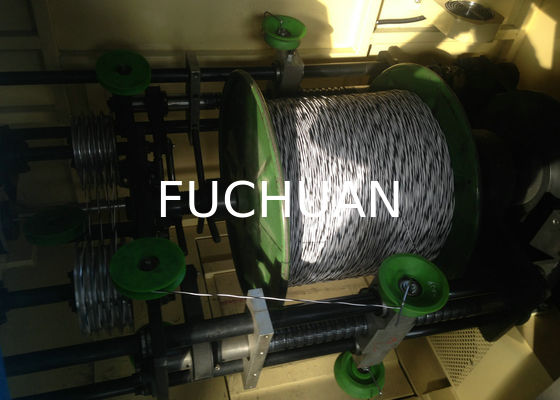 Fuchuan đồng wire Frame Máy xoắn đơn Cáp đặt 500Rpm Tốc độ tối đa