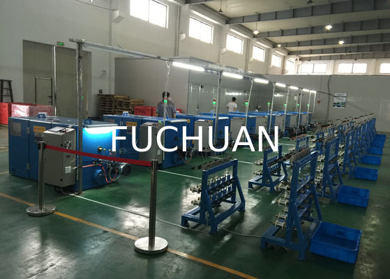 Máy xoắn dây đồng xoắn gấp đôi Băng điện từ phanh