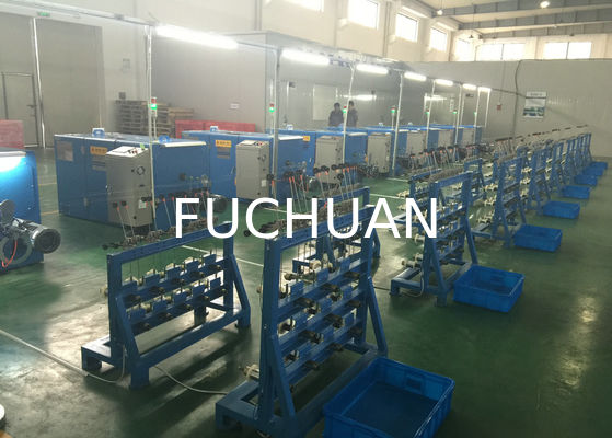 Máy xoắn dây đồng màu xanh trời Thiết bị vận hành màn hình cảm ứng