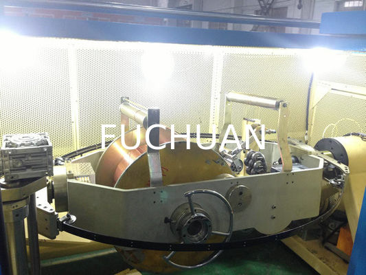 Máy xoắn dây đôi bền bỉ Thiết bị điều khiển màn hình cảm ứng PLC