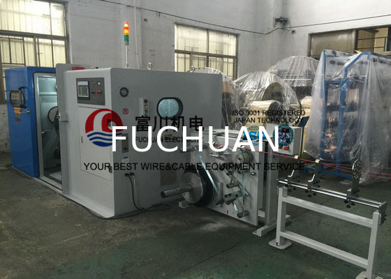 Fuchuan cáp dây bunching máy trên 7 PC dây 18.5Kw thiết bị
