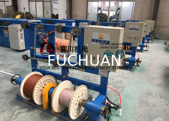 Màn hình cảm ứng Buncher xoắn đôi 3000 Rpm Dây lõi 500 Take Up Bobbin