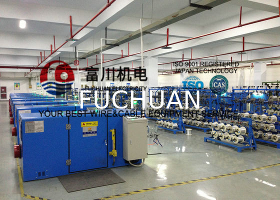 Máy xoắn dây đồng bọc bạc Thiết bị xử lý Phanh điện từ