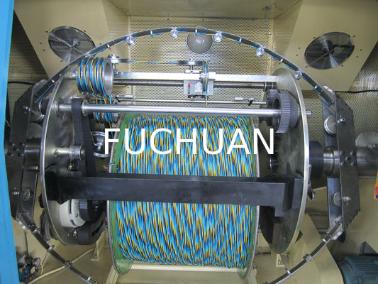 Máy bện dây đồng tráng men năng suất cao 30Kw vận hành màn hình cảm ứng