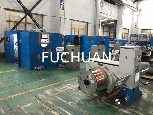 Đồng dây xoắn Stranding Buncher Machine cho đường kính 0,05-2,5mm