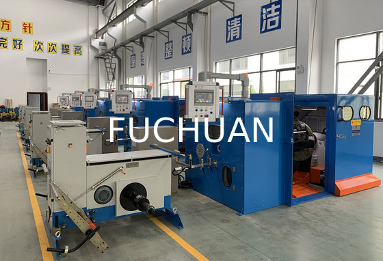 Máy xoắn đôi tốc độ cao Fuchuan Thiết bị xoắn dây đồng