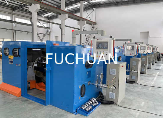 Máy xoắn đôi tốc độ cao Fuchuan Thiết bị xoắn dây đồng