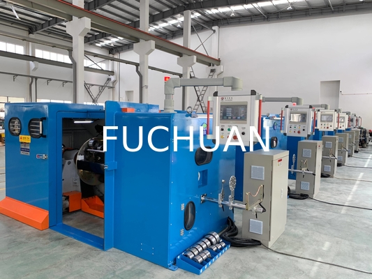Máy xoắn cáp hộp số 6 bước cho sản xuất cáp công nghiệp