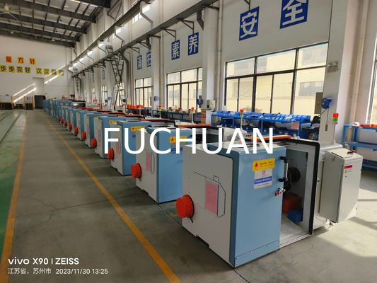 Máy xoắn cáp điều khiển biến tần HMI PLC 7.5-11kw Nguồn máy chính