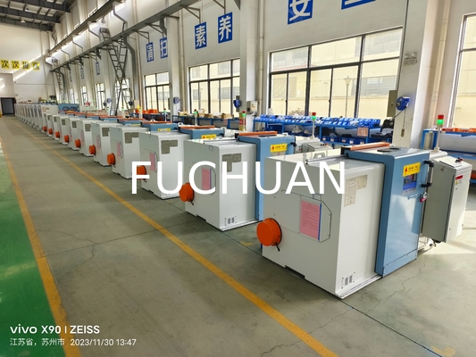 Fuchuan tốc độ cao Máy xoắn hai dây thừng Buncher với các pitch điện tử