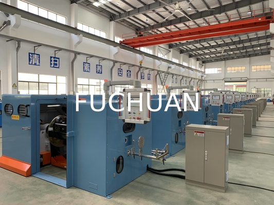 Máy xoắn dây đồng 0,2-1,04mm Chiều kính dây Capacity 100-350kg/h cho các loại dây khác nhau