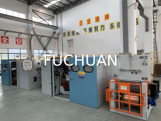 3300 * 1450 * 1650mm đồng dây bunching máy 7.5KW nguồn điện tự động