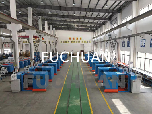 Máy bó dây xoắn đôi Dây đồng trần kết hợp các bước thay đổi điện tử