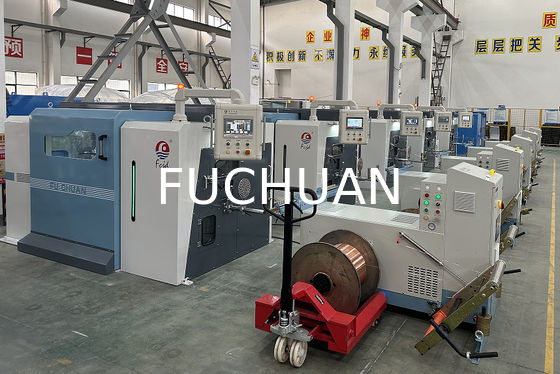 Fuchuan tốc độ cao Máy xoắn hai dây thừng Buncher với các pitch điện tử