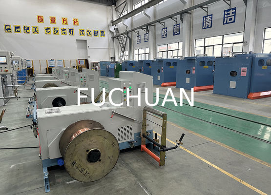 Fuchuan tốc độ cao Máy xoắn hai dây thừng Buncher với các pitch điện tử