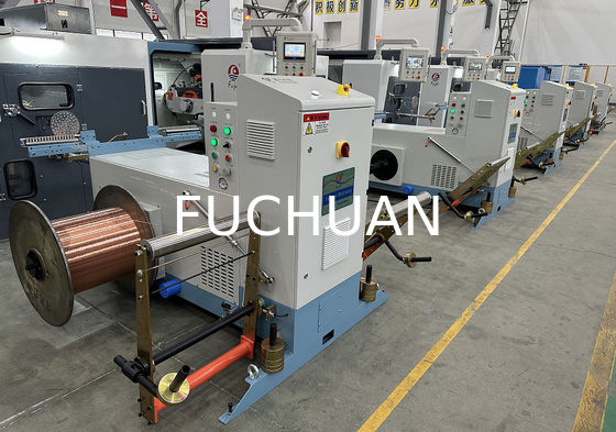 Máy bó dây xoắn đôi Dây đồng trần kết hợp các bước thay đổi điện tử