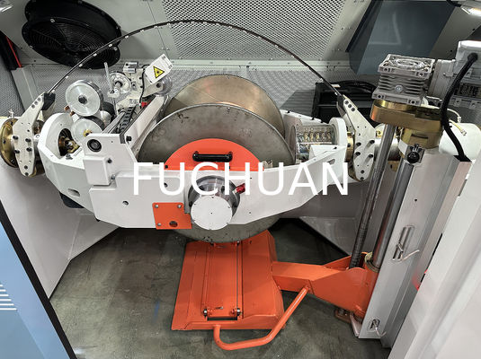 Máy bó dây đồng xoắn đôi tốc độ cao Fuchuan Máy điện tử