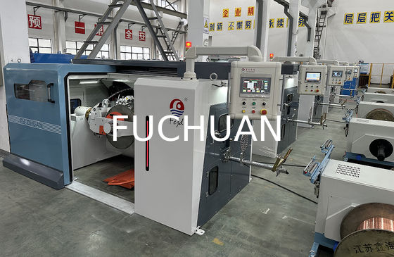 Fuchuan tốc độ cao Máy xoắn hai dây thừng Buncher với các pitch điện tử