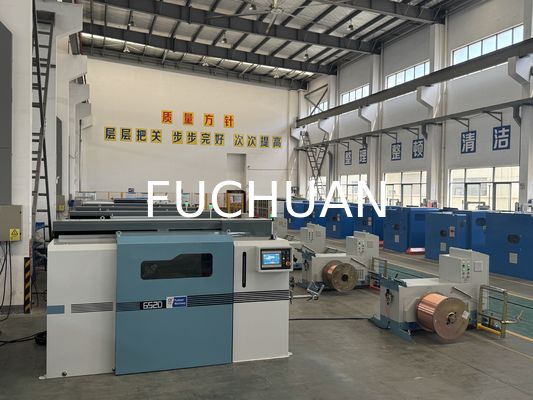 Máy xoắn đôi tốc độ cao Fuchuan Thiết bị dây dẫn mắc kẹt