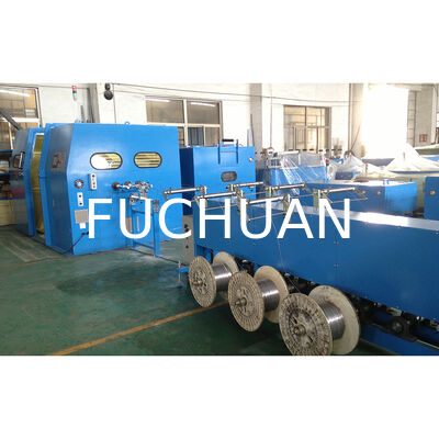 Máy tước bện xoắn kép tự động 1000B tốc độ cao cho dây đồng để quấn do Fuchuan sản xuất