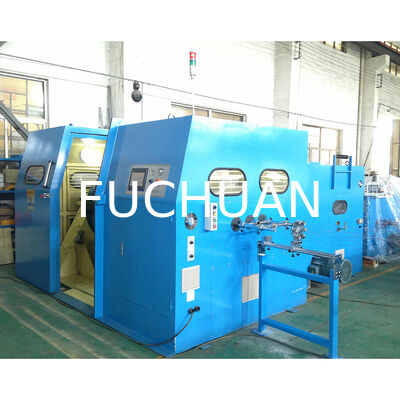 Máy bó dây đồng xoắn đôi 1000mm Thiết bị cáp mắc kẹt Fuchuan
